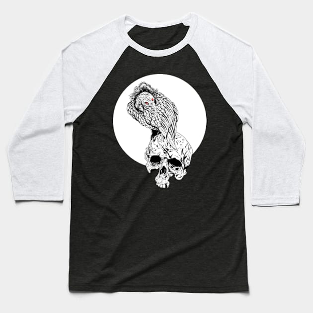 head of sorrow 2 Baseball T-Shirt by kladenko